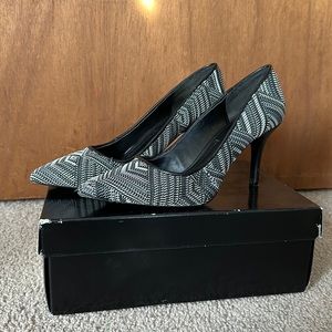BCBG heels, grayscale , very comfortable